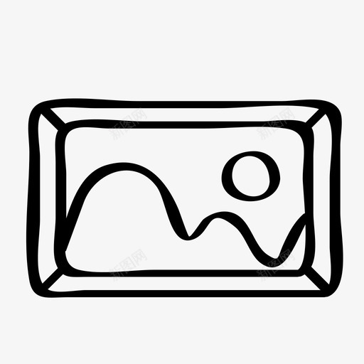 手绘照片图标svg_新图网 https://ixintu.com 兔子图标 图片 手绘 照片