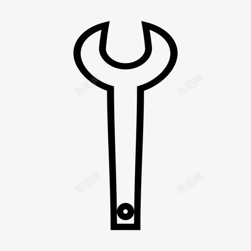 扳手设备工具图标svg_新图网 https://ixintu.com 工具 扳手 设备