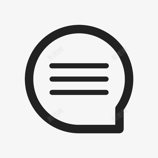 聊天泡泡聊天打字图标svg_新图网 https://ixintu.com 打字 聊天 聊天泡泡