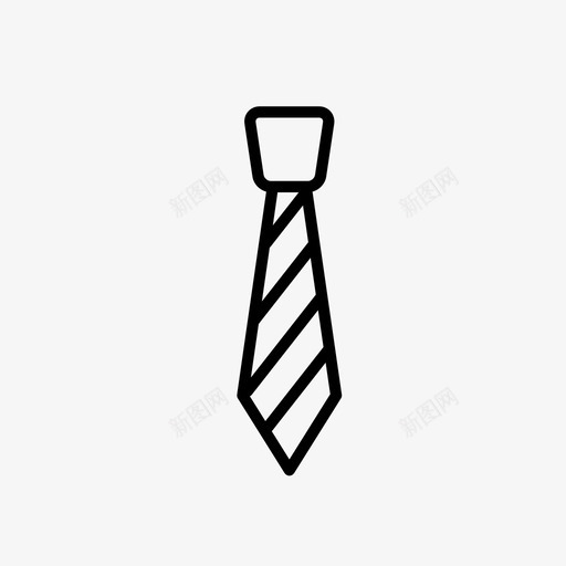 采购产品领带配件时尚图标svg_新图网 https://ixintu.com 时尚 服装配件 正式 配件 采购产品领带