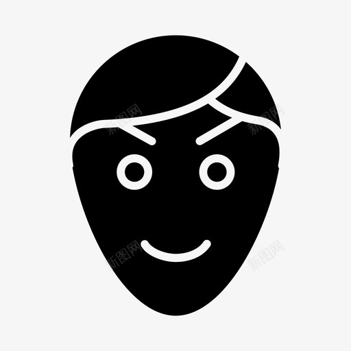 意思是情绪化的表情面部表情图标svg_新图网 https://ixintu.com 情绪化的表情 意思是 面部表情