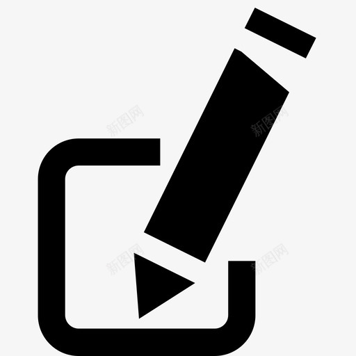 编辑svg_新图网 https://ixintu.com 编辑 编辑 笔 资料 本子 填充 扁平 线性 单色 多色 简约 精美