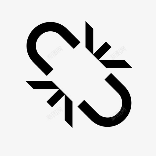 取消链接断开链接断开连接图标svg_新图网 https://ixintu.com 取消连接 取消链接 断开连接 断开链接 材质图标