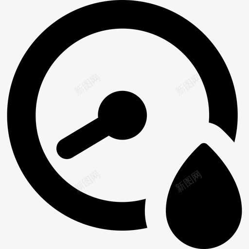 水尺测量图标svg_新图网 https://ixintu.com 水尺 测量