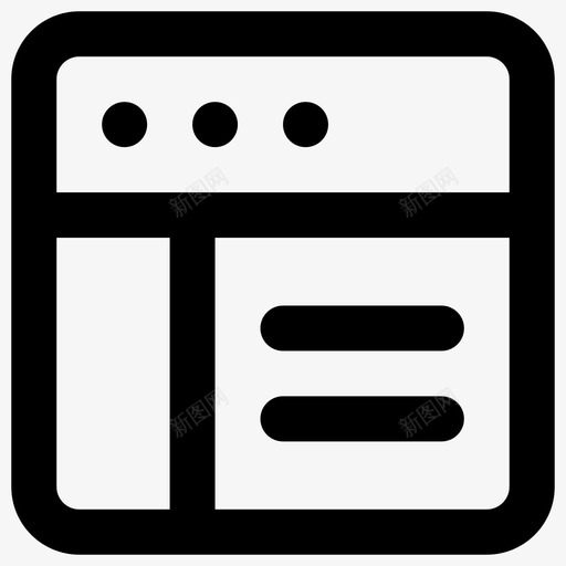 网站必需品系列图标svg_新图网 https://ixintu.com 必需品系列 网站