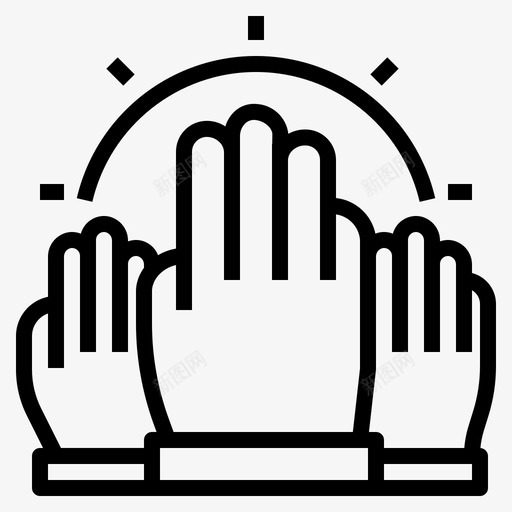 团队公司加入图标svg_新图网 https://ixintu.com 产品管理 公司 加入 合作伙伴 团队 权力