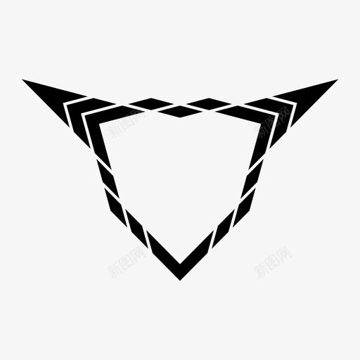 长方体碎片抽象资产图标svg_新图网 https://ixintu.com 引脚 抽象 指针 立方体 立方体引脚和抽象 资产 长方体碎片