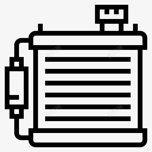 空调加热器散热器图标svg_新图网 https://ixintu.com 加热器 散热器 空调 维修