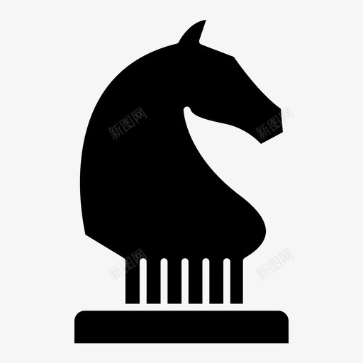 营销策略马计划图标svg_新图网 https://ixintu.com 营销符号 营销策略 计划 马