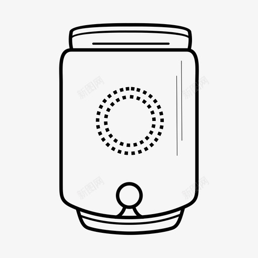 锅炉电锅炉热水器图标svg_新图网 https://ixintu.com 热水器 电锅炉 锅炉