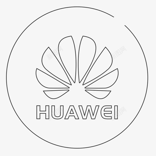 huaweisvg_新图网 https://ixintu.com huawei 线性
