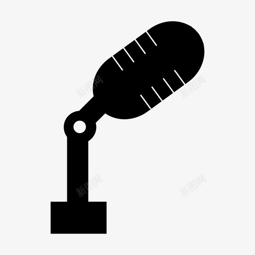 麦克风音乐会演讲者图标svg_新图网 https://ixintu.com 演讲人 演讲者 说话人 音乐会 麦克风 麦克风歌手