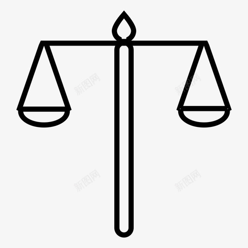 公正公平诚实图标svg_新图网 https://ixintu.com 公平 公正 公正尺度 尺度 法律 诚实