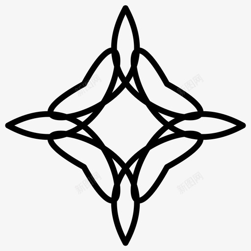 图案漂亮花薄图标svg_新图网 https://ixintu.com 图案 漂亮 花薄