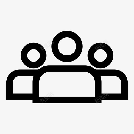 团队船员小组图标svg_新图网 https://ixintu.com 一起 人员 团队 小组 成员 船员
