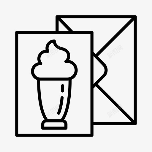 生日请柬礼物聚会图标svg_新图网 https://ixintu.com 文具 生日请柬 礼物 聚会