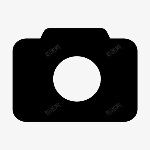 相册_启动相机svg_新图网 https://ixintu.com 相册_启动相机