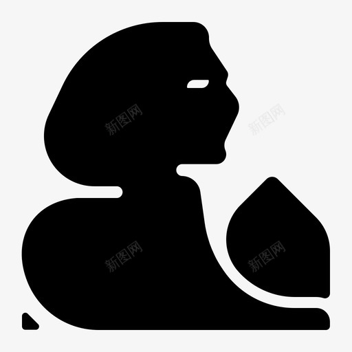 狮身人面像埃及纪念碑图标svg_新图网 https://ixintu.com 世界 世界纪念碑圆形 埃及 狮身人面像 纪念碑