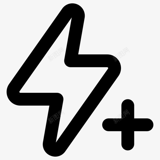 充电生活必需品图标svg_新图网 https://ixintu.com 充电 生活必需品