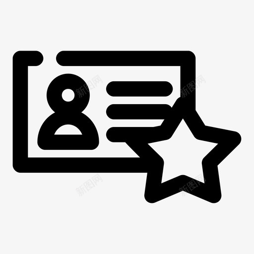 最喜欢的联系人业务朋友图标svg_新图网 https://ixintu.com 业务 最喜欢的联系人 朋友 身份证