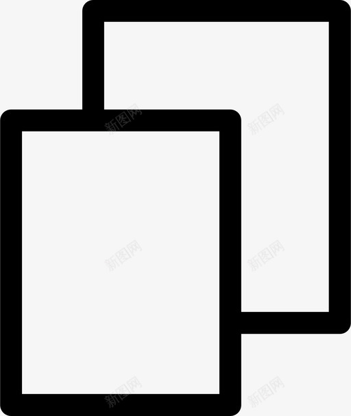 复制层页图标svg_新图网 https://ixintu.com 复制 层 页
