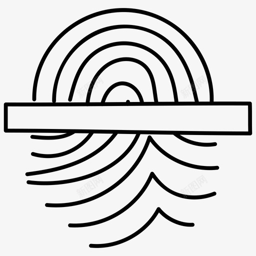 手指扫描仪指纹扫描安全系统图标svg_新图网 https://ixintu.com 安全系统 手指扫描仪 技术涂鸦图标 指纹扫描