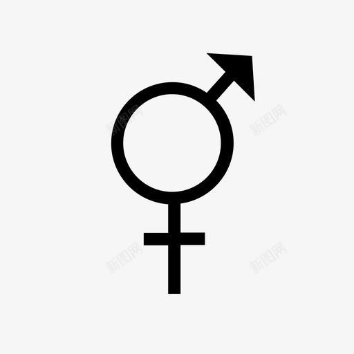 性别女性身份图标svg_新图网 https://ixintu.com 女性 性别 身份