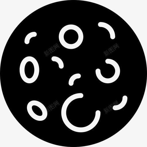 月球探索美国航天局图标svg_新图网 https://ixintu.com Pretycons太空固体 太空 宇宙 探索 月球 火箭 美国航天局