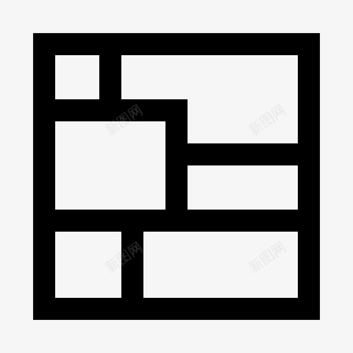 比率图地面大小图标svg_新图网 https://ixintu.com 地面 大小 比率图 迷你图标线图标为最小的使用