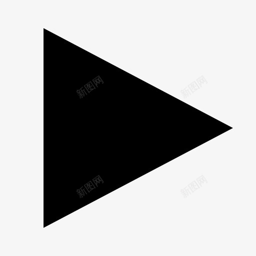 播放电影歌曲图标svg_新图网 https://ixintu.com 基本 播放 歌曲 电影 视频