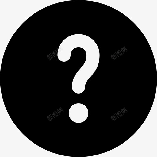 问题提问常见问题图标svg_新图网 https://ixintu.com 常见问题 提问 查询 问号 问题