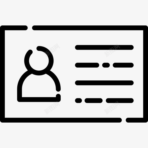 出入卡人员局图标svg_新图网 https://ixintu.com 人员 出入卡 局