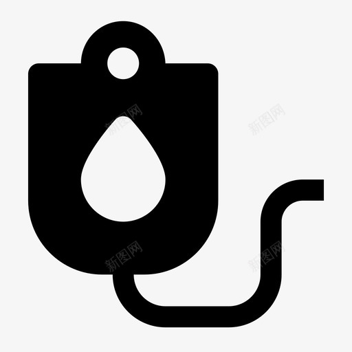 血液滴滴健康图标svg_新图网 https://ixintu.com 健康 滴滴 脉搏 血液 输液 输血 飞龙医学雕文