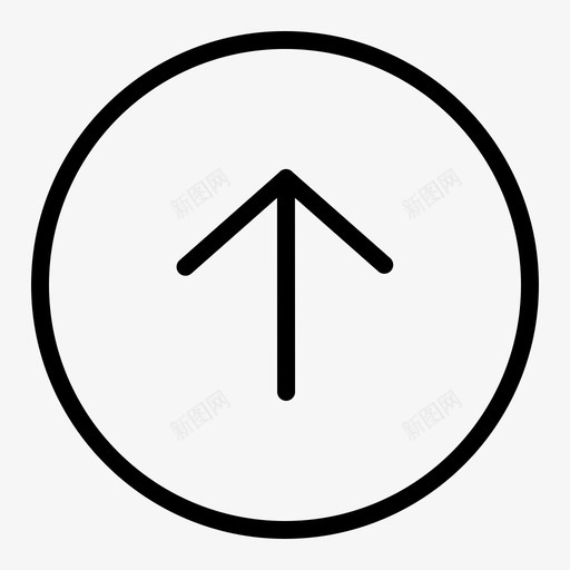 向上箭头下一个图标svg_新图网 https://ixintu.com 下一个 向上 箭头 顶部