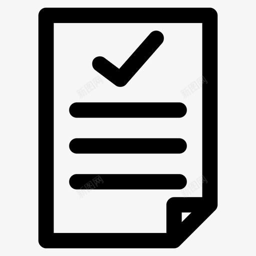 合同合同文件签订合同图标svg_新图网 https://ixintu.com 合同 合同文件 图标 签订合同