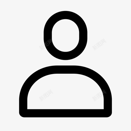 用户头像社交图标svg_新图网 https://ixintu.com 头像 用户 社交 社交头像