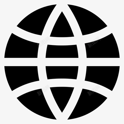 全球地球语言图标svg_新图网 https://ixintu.com 全球 在线 地球 字形基本3 语言