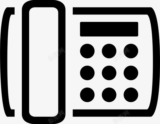 电话_telephone96svg_新图网 https://ixintu.com 电话_telephone96