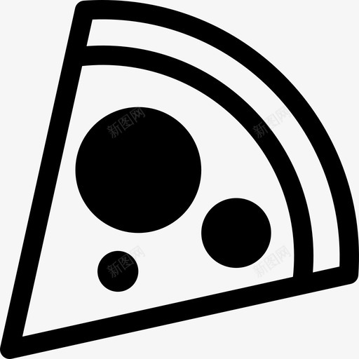 披萨片食物我的城市图标svg_新图网 https://ixintu.com 我的城市 披萨片 食物