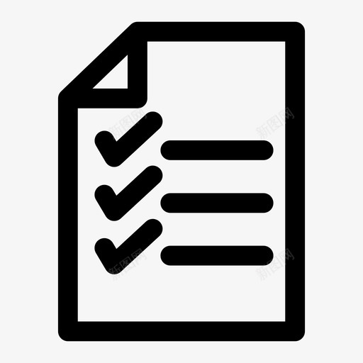 列表检查接口图标svg_新图网 https://ixintu.com 任务 列表 勾选 接口 检查