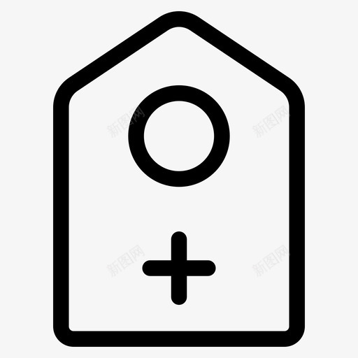 价格标签添加电子商务价格标签图标svg_新图网 https://ixintu.com 价格标签 价格标签添加 商店 电子商务 购物