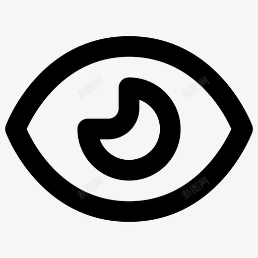 眼景精华系列图标svg_新图网 https://ixintu.com 景 眼 精华系列
