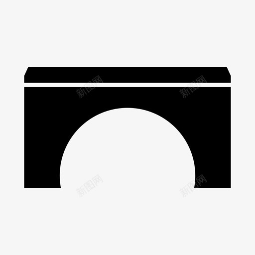 桥梁建筑现代图标svg_新图网 https://ixintu.com 建筑 旅游 桥梁 现代