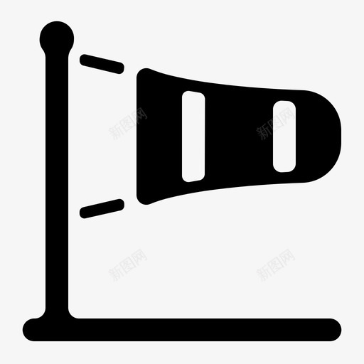 风向力量风袜图标svg_新图网 https://ixintu.com 力量 能源圈 风向 风袜
