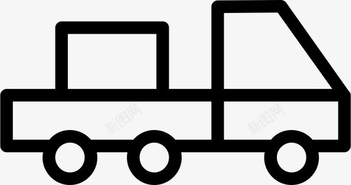 卡车货物运输工具图标svg_新图网 https://ixintu.com 卡车 货物 货车 车辆 运输工具