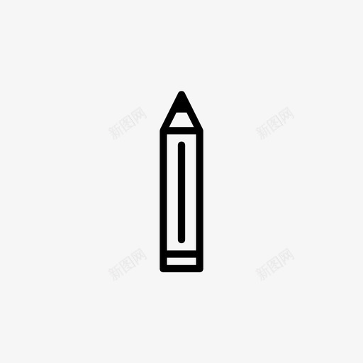 铅笔美丽眼睛图标svg_新图网 https://ixintu.com 眼睛 美丽 铅笔