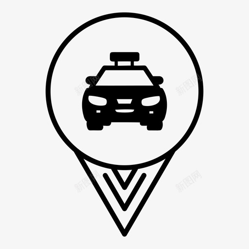 出租车地图标识位置出租车地图上的出租车svg_新图网 https://ixintu.com 位置 出租车停靠站 出租车地图上的出租车 出租车地图标识 出租车标识