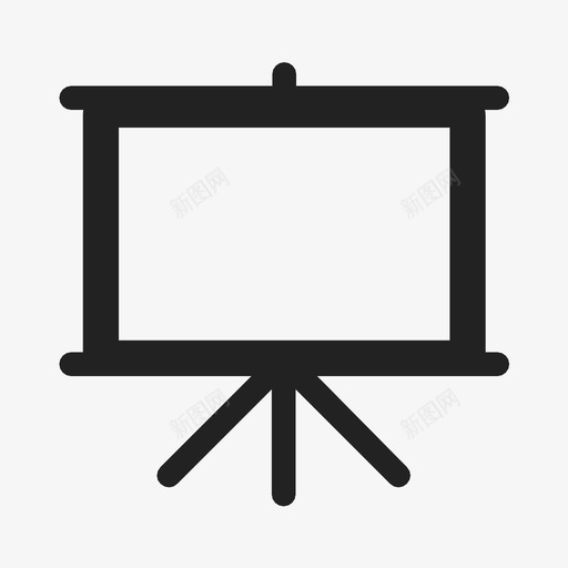 投影仪板电影放映机图标svg_新图网 https://ixintu.com 屏幕 投影仪 板 电影放映机 视频放映机