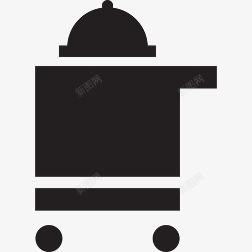 食品配送酒店服务图标svg_新图网 https://ixintu.com 酒店服务 食品配送