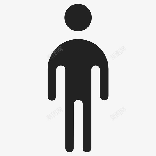 相爱的人男人人图标svg_新图网 https://ixintu.com 人 男人 相爱的人